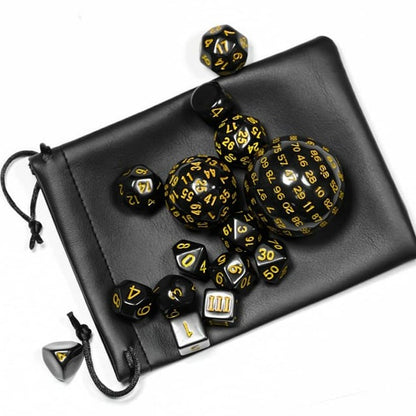 Poludie 15-Piece DnD Dice Set