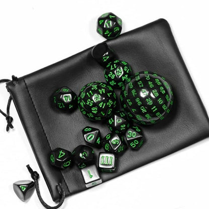 Poludie 15-Piece DnD Dice Set