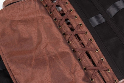 Steampunk Medieval Women's Armour Costume Corset