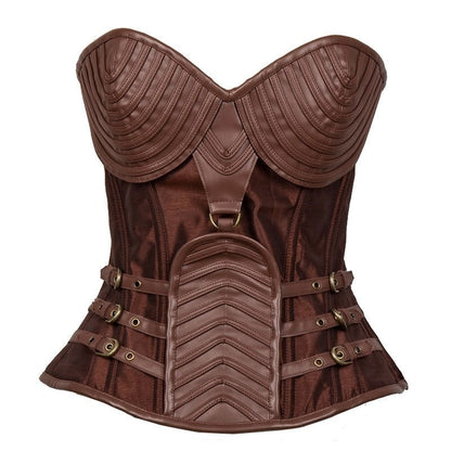 Steampunk Medieval Women's Armour Costume Corset