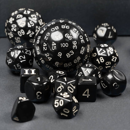 Poludie 15-Piece DnD Dice Set