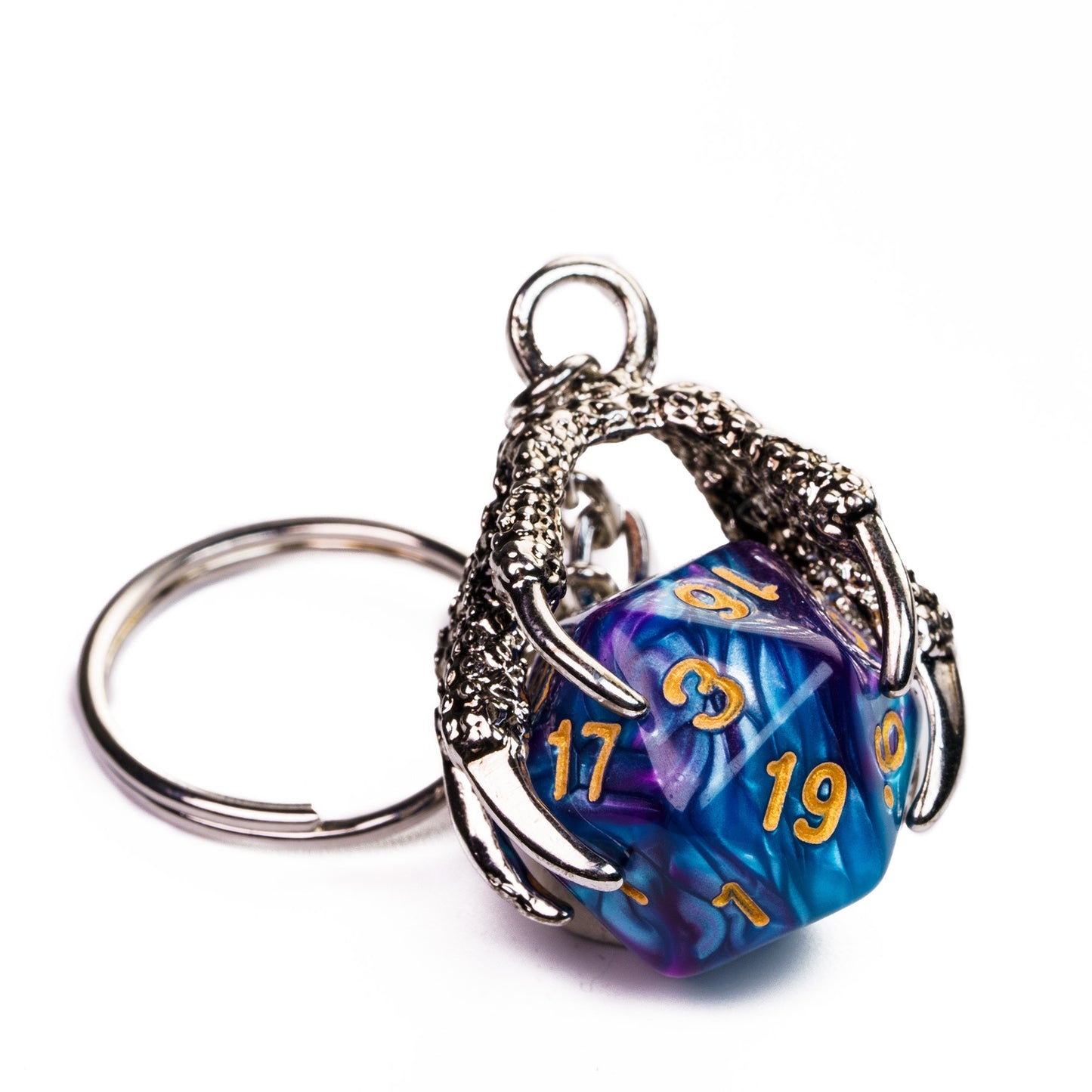 Dragon Claw Dice Keychain