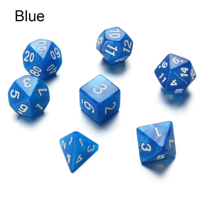 Solid Colour DnD Dice Set