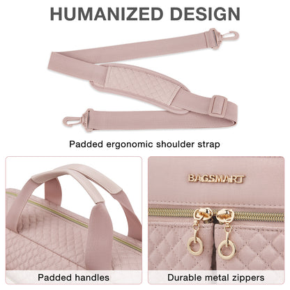 Luxury Padded Laptop Shoulder Bag