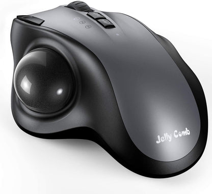 Jelly Comb Rechargeable Trackball Bluetooth Mouse Bluetooth