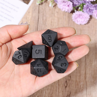 Solid Colour DnD Dice Set