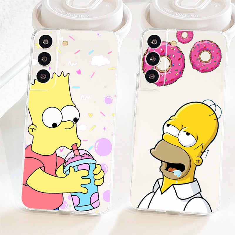 Funny Simpsons Samsung Phone Case – The Nerd Collective