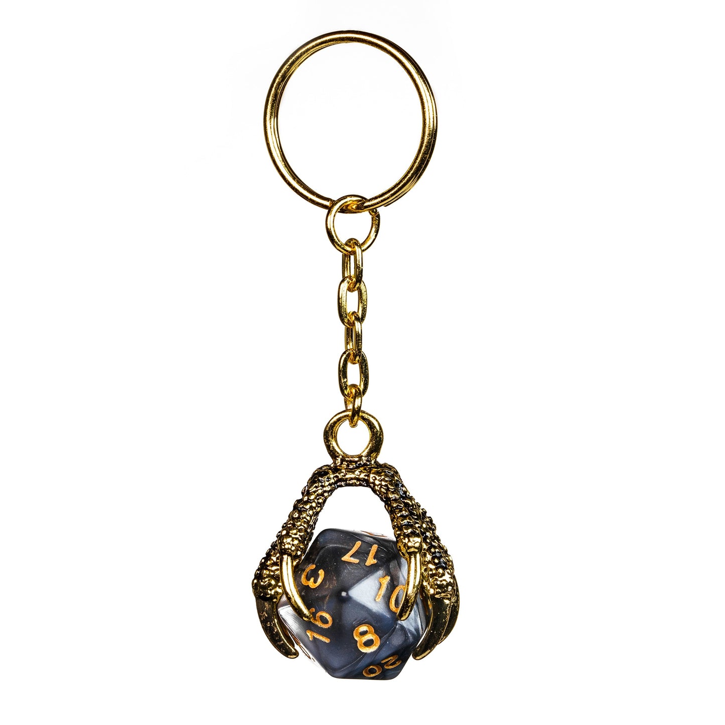 Dragon Claw Dice Keychain