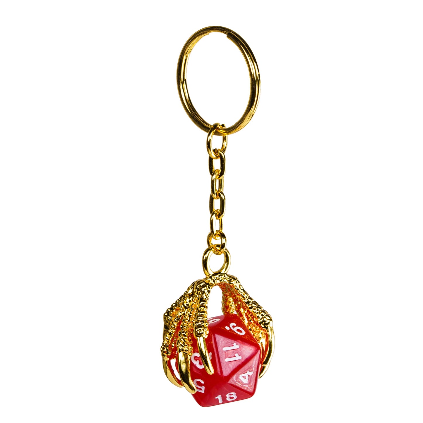 Dragon Claw Dice Keychain